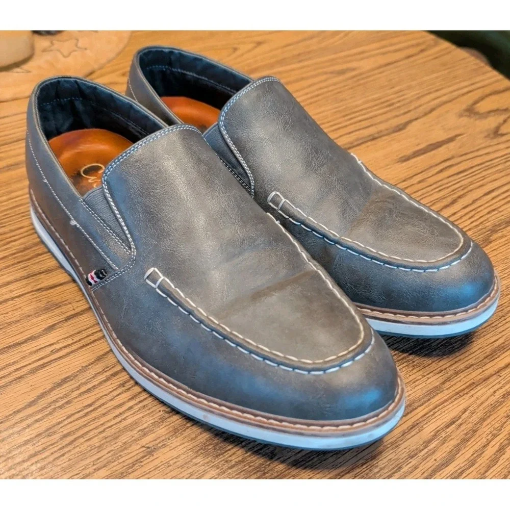Men's Cole Haan Vance Co. Gray Slip On Loafers